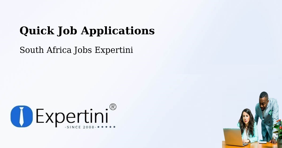 Quick Job Applications - South Africa Jobs Expertini